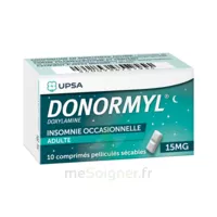 Donormyl 15 Mg Comprimés Pelliculés Sécables T/10 à SOUILLAC