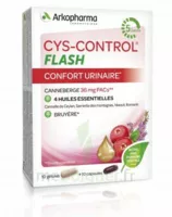 Cys-control Flash 36mg Gélules B/20 à SOUILLAC