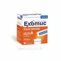 Exomuc 200 Mg, Granulés Pour Solution Buvable En Sachet 24 Sachets/3g à SOUILLAC